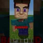 Banned Steve Minecraft Mod Shorts