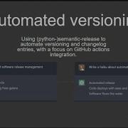 Automated Versioning With Python Semantic Release By Chris Hibberd At PyBelfast