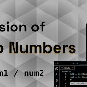 Python Program To Divide Two Numbers Using Division Operator Python For Beginners