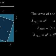 Pythagorean Theorem Proof Manimation