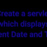 Create A Java Servlet To Display Date And Time Netbeans Enterprise Java