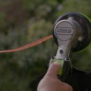 EGO Power 15 56V Lithium Ion POWERLOAD String Trimmer W Carbon Fiber Shaft