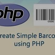 Create Simple Barcode Using PHP