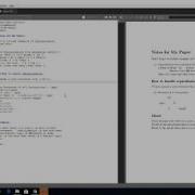 Как начать работу с Latex в Windows 10 Texmaker MiKTeX