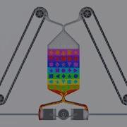 Particle Fluid Pistons Elevator Simulation 16