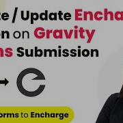 How To Create Or Update Encharge Person On Gravity Forms Submission Gravity Forms To Encharge