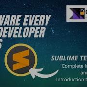 Sublime Text Editor Installation And Interface Lookup Best Text Editor 2022 Codingmuggers
