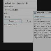 Java JavaFX Server On PC Client From Raspberry Pi PC