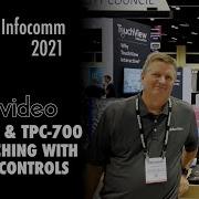 INFOCOMM 2021 KMU 100 And TPC 700 Touch Screen Control