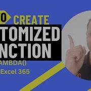 LAMBDA Создавайте собственные пользовательские функции в Excel без VBA