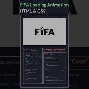 FIFA Loading Animation Using HTML CSS Coding