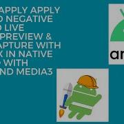 Apply Inverted Negative Filter To Live Camera Preview Image Capture With CameraX Native Android