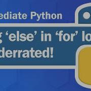 Using Else With For Loops Intermediate Python Tutorial Updated 2023