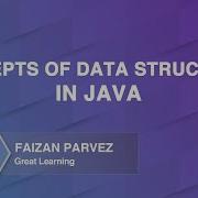 Data Structures And Algorithms In Java Great Learning