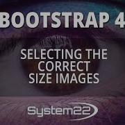 Bootstrap 4 Selecting The Correct Size Images