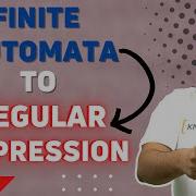 5 9 Conversion Of Finite Automata To Regular Expression Theory Of Computation Automata Theory