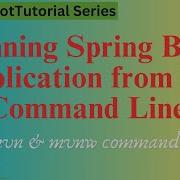 Running Spring Boot Application From The Command Line Spring Boot Tutorial In Hindi