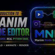 Manim Node Editor Tutorial Preview