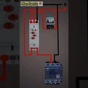 ON Delay Timer Relay Connection With Contactor Viralshorts Ytshorts Tradingshorts Viral Shorts