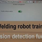 06 Welding Robot Training Collision Detection Function Switch You Can Learn From 0