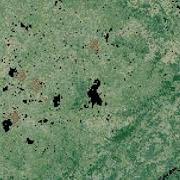 Building An Agent Based Forest Fire Spread Model Applied To A Realistic Landscape