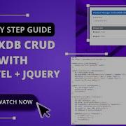 Master IndexedDB CRUD With Laravel JQuery Full Step By Step Tutorial Code Walkthrough