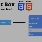 Créer Et Changer Un Select Box Using CSS And HTML