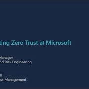 Implementing Zero Trust At Microsoft