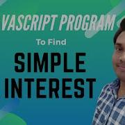 JavaScript Program To Find Simple Interest IN HINDI