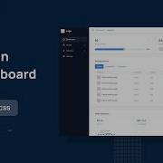 Admin Dashboard TailwindCSS