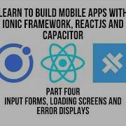 Learn To Build Mobile Apps With Ionic Framework ReactJS And Capacitor Add User Account Forms