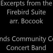 Excerpts From The Firebird Suite Arr Bocook