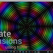 Create Eye Illusions By Using Turtle Module In Python