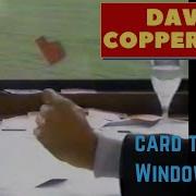 David Copperfield Card Thru Window Magic Illusion