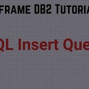 SQL Insert Query Using QMF Mainframe DB2 Practical Tutorial Part 15