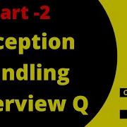 Exception Handling Interview Questions And Answers In Java Code Decode Live Demo Part 2