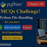 Python File Handling MCQs Multiple Choice Questions Answers For Beginners To Experts