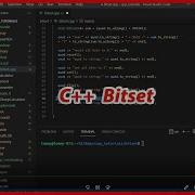 C Bitset Class Software Coding Tutorials Channel
