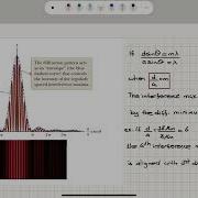 Week 6 3 Intensity Distribution Of Single Slit And Double Slit Diffraction Patterns