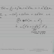 Lec 77 Tikhonov Miller Regularization