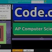 Code Org Lesson 5 6A Constructors And Inheritance Tutorial With Answers Unit 2 CSA