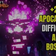 Apocalypse 25 Difficulty Minecraft Dungeons All Bosses Fight