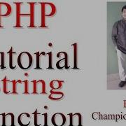Learn PHP Tutorial 29 String Function And Substring