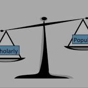Popular Vs Scholarly Sources