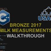 C USACO Bronze Milk Measurements Walkthrough