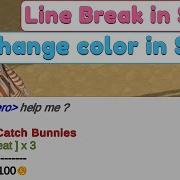 Unity How To Change Color In A String Or Text How To Add Line Break In String Visual Scripting