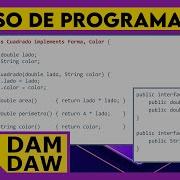 JAVA Interfaces DAM DAW