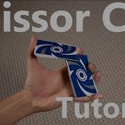 Cardistry Bootcamp Basics Scissor Cut Tutorial