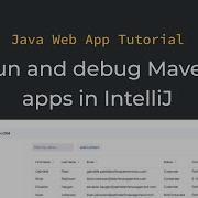 Учебное пособие по Java Запуск и отладка Java приложения на основе Maven в IntelliJ часть 3