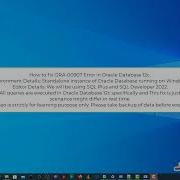 ORA 00907 Missing Right Parenthesis Oracle Database 12c Error Messages